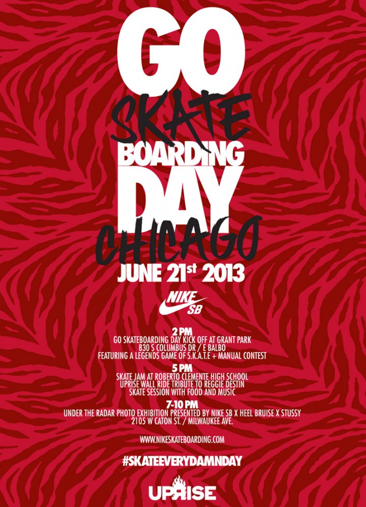Go Skateboarding Day | Nike SB x Uprise Skateshop | Chicago Skateboarding and Character Skateboards
