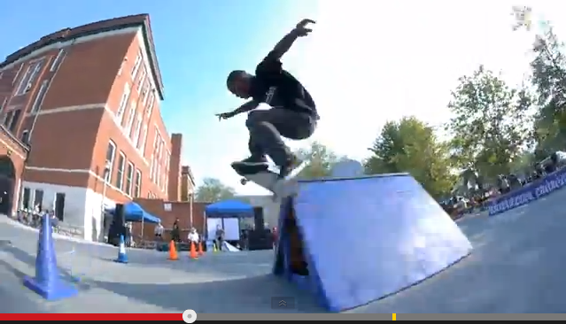 Corey Henderson switches roles at a Chicago Demo.